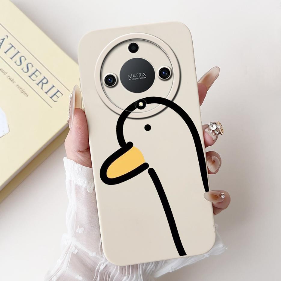 For Honor X9b Case Magic6 Lite ALI-NX3 Cute Panda Cartoon Cover Shockproof Phone Case For Honor Magic 6 Lite HonorX9b Soft Shell
