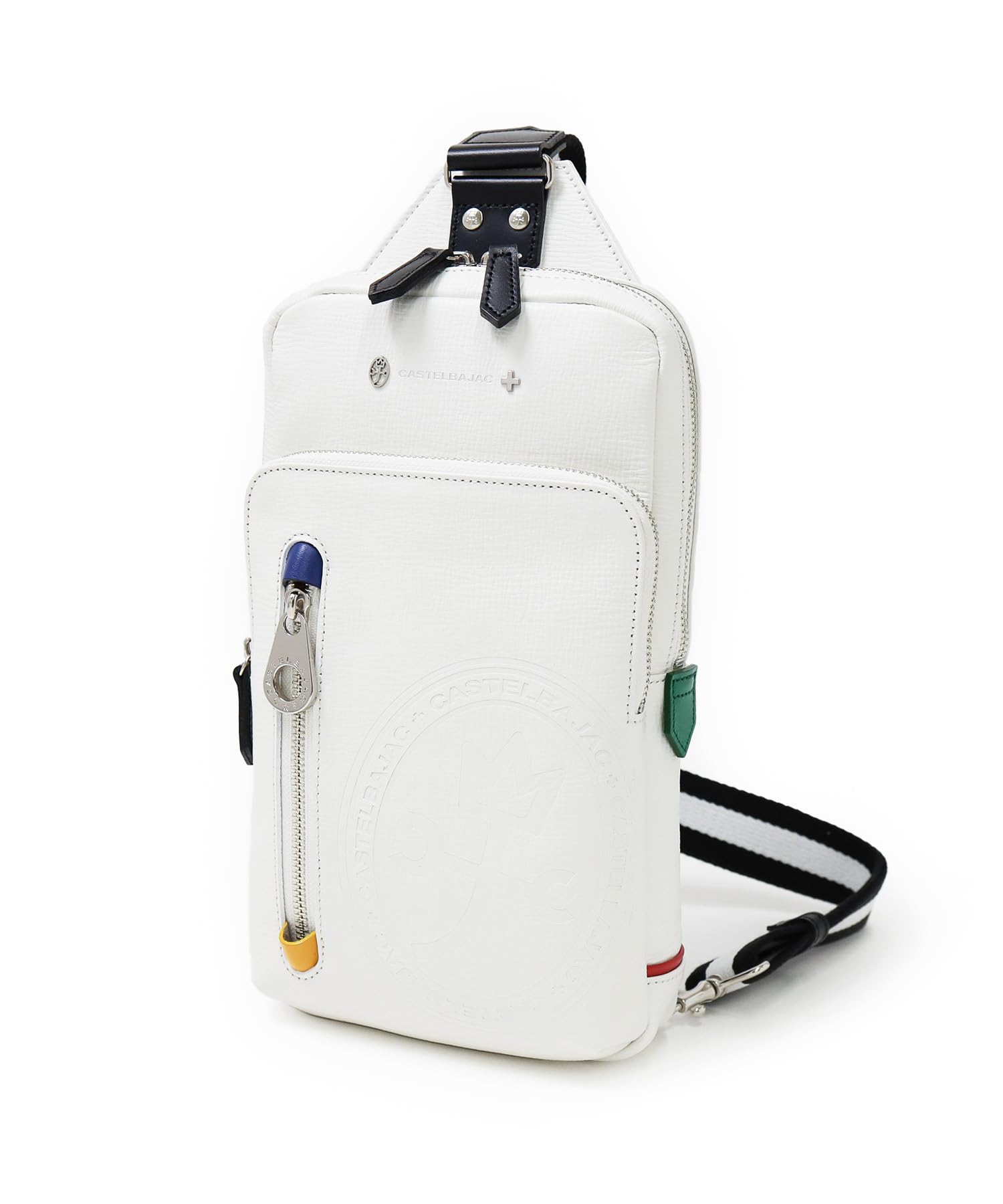 

[Castelbajac] One Shoulder Bag Dense Men s White