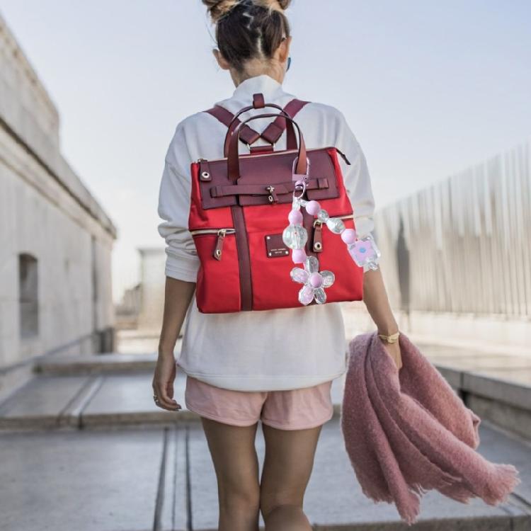 Stylish Key Holder Acrylic Keychain Pendant Lovely Keyrings Durable Key Holder