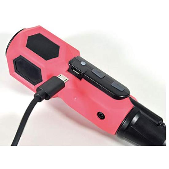 Nitto Electric Assisted Screwdriver Pindra USB Rechargeable Electric Manual with LED Light Chuck 6.35mm HSD-G01P-1B