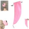 Waterproof Hair Sleeve Styled Hair Protection Quick Root Washing Shower Cap PVC Pool Travel Friendly Ponytail Long Hair Cover