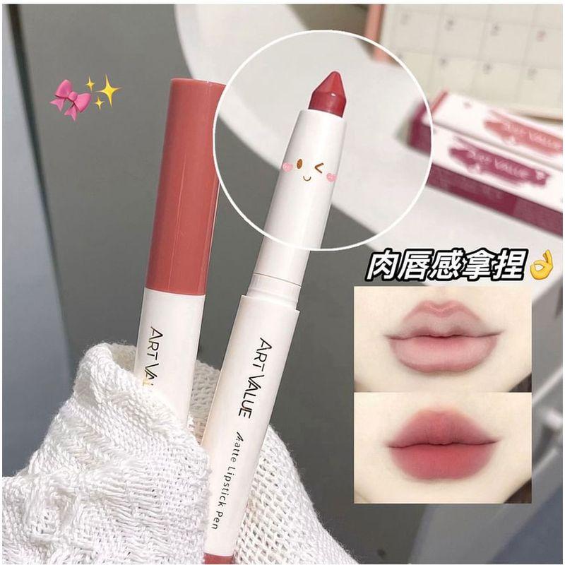 Art Value - Soft Silky Matte Lipstick Pen - 6 Colors