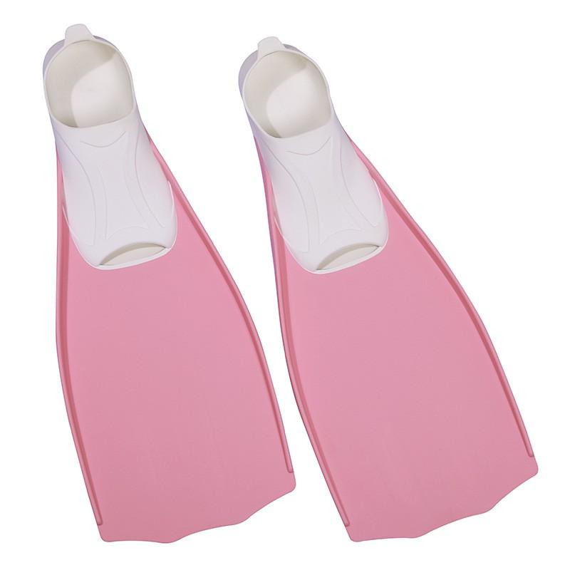 Adjustable Snorkeling Fins Adults TPR Material Full Foot Swim Diving In Multiple Colors Sizes