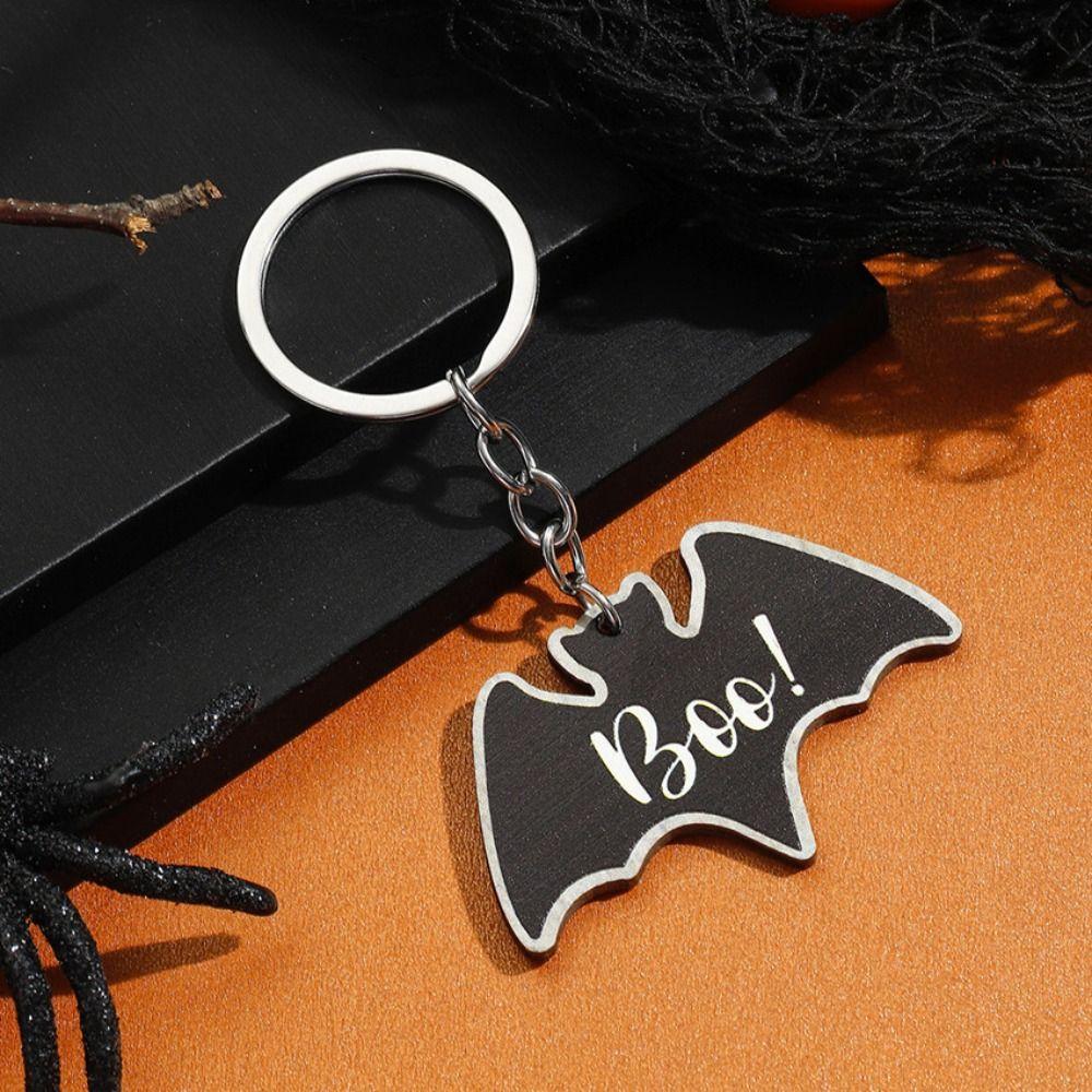 Bag Pendants Halloween Keychain Car Hanging Pumpkin Ghost Witch Hat Keychain   Party Gifts Jewelry