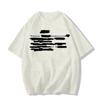 Women's Plus Size Pure Cotton White Short Sleeve T-Shirt - Summer 2025 American Style Loose Fit