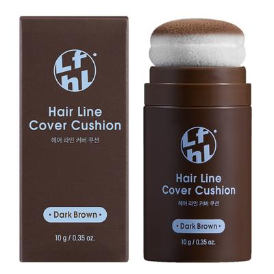 Lifeholic Hairline Cover Cushion 10g, Dark Brown, 1 Piece