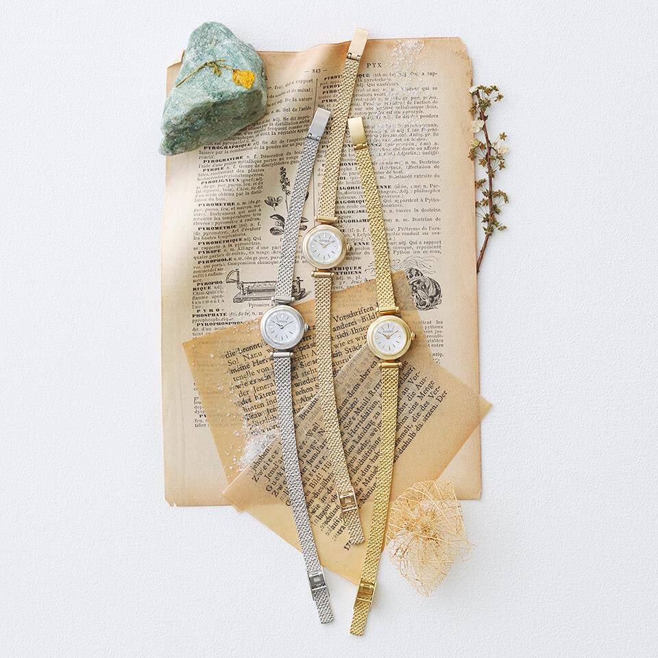 Citizen Kii Round Mesh Watch Eco-Drive Women's EG7083-55A