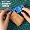 Pottery Clay Angle Cutting Tools Ceramic Bevel Cutter Mud Finishing Tool Soft Clay Polymer Clay Board Stitching Modeling Tools