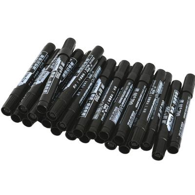 5st/10st Permanent Paint Marker Pen Oljehaltig vattentät svart penna för däckmarkörer Snabbtorkande signaturpenna Brevpapperstillbehör