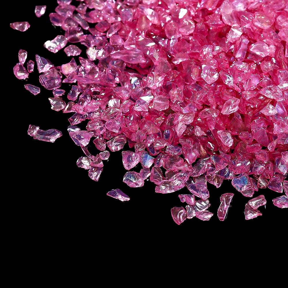 20/50g Glass Crushed Stone Irregularity Crystal Gravel Filling For DIY Epoxy Resin Mold Filler Crafts Decorative Nail Art Filler