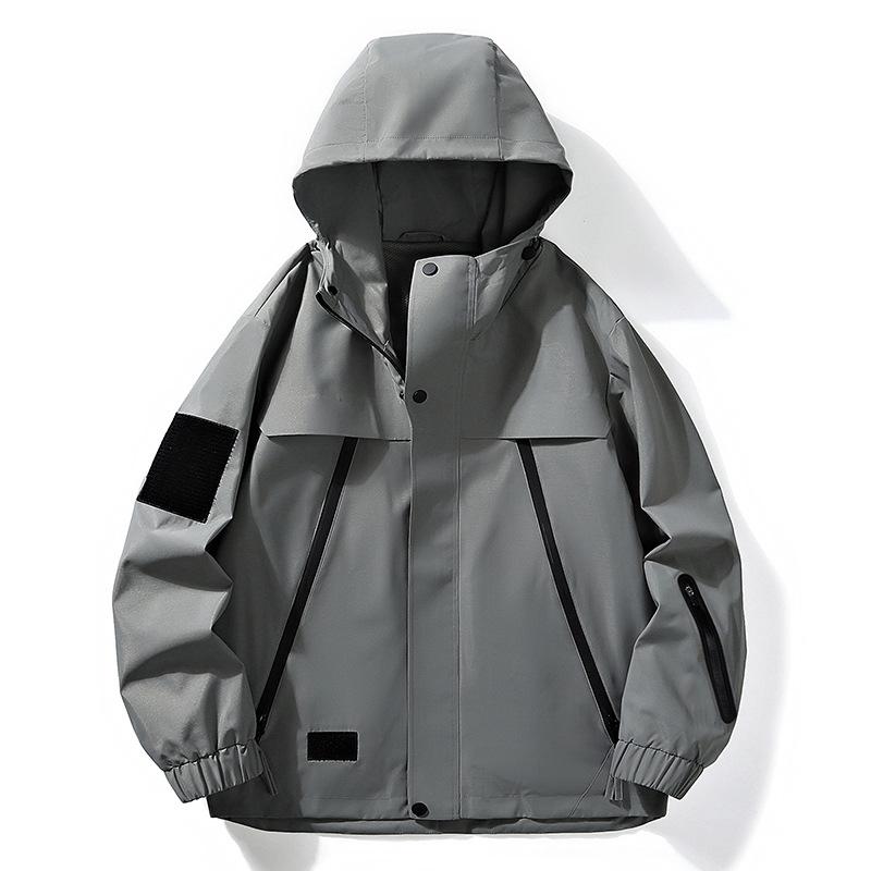 Men's Autumn New Sports Function Outdoor Jacket Loose Windproof Jacket Top