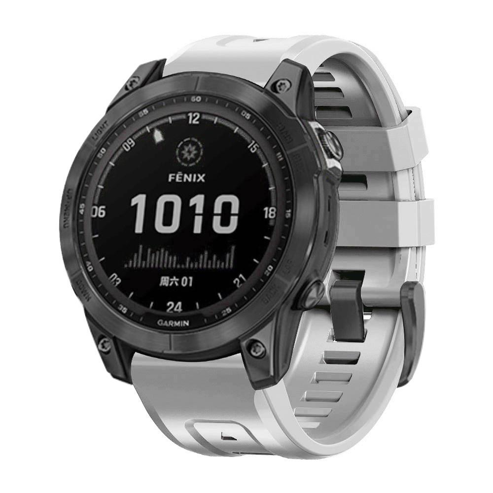 22mm 26mm Silikonarmband für Enduro 3 Tactix Armband für Garmin Fenix 8 E 7 7X Pro 5 5X Plus 6 6X Pro Epix Gen 2 QuickFit Band