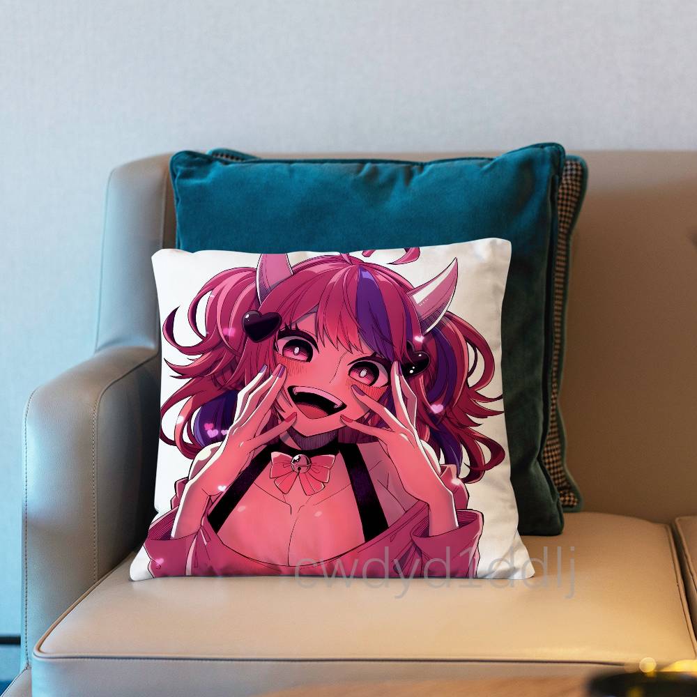 IIronmouse Vtuber Cushion Cover Pillow Cover Decor Pillowcase Printed Cushion Case For Couch