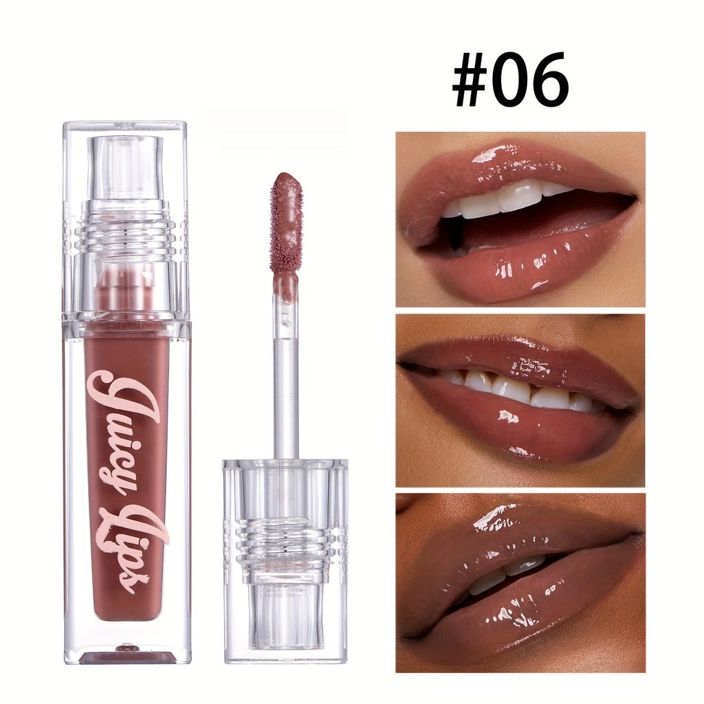 Hydrating Crystal Lip Oil Plumping & Moisturizing Shimmer Lip Gloss Lip Tint Lip Llaze Lip Makeup