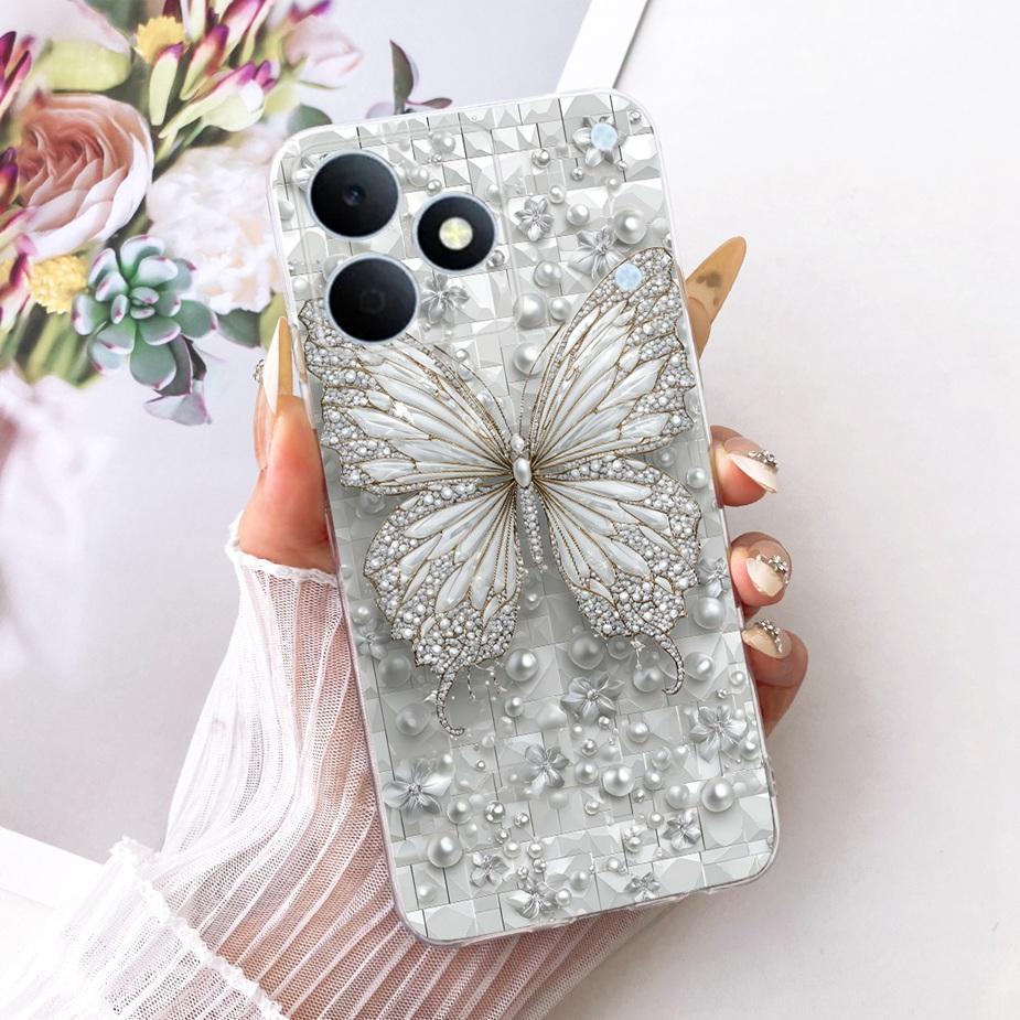 For Realme Note 80 Case RMX5388 Beautiful Butterfly Painted Cover Soft Slim Phone Case For Realme Note 80 Note80 Back Cover Bags