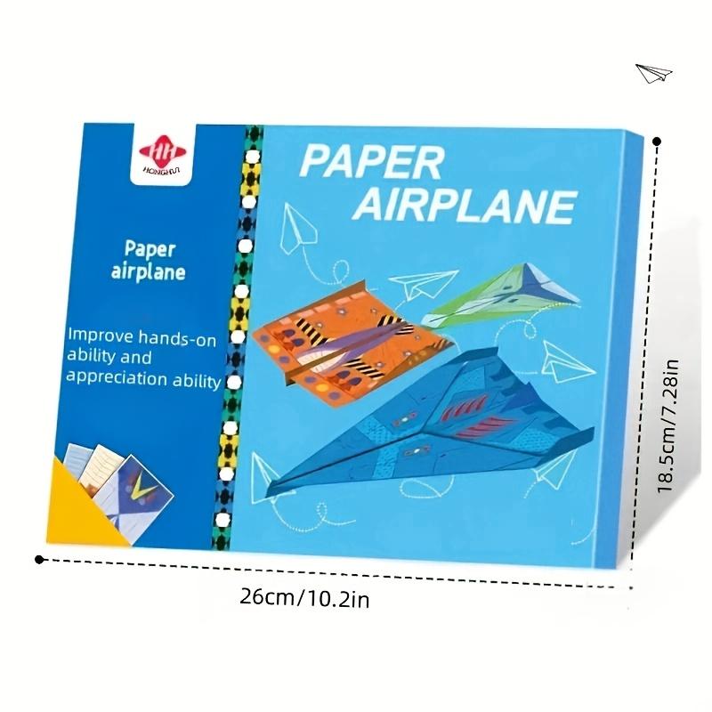 36pcs of Colored Paper - Handcrafted Creative Airplane Origami, 3D Origami Manual DIY, The Best Holiday and Birthday Gifts
