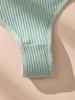7PCS Women Thongs Panties Cotton Striped Underwear Sexy Intimates Female Lingerie Solid Color Comfort Panty Soft G-Strings