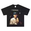 Chris Brown T-Shirt Unisex Lässig R&B Porträt Grafikdruck Rundhalsausschnitt Reine Baumwolle Streetwear Mode Oberteile für Herren Damen