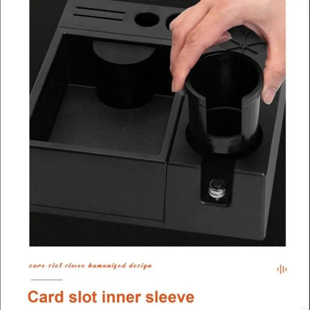 Adjustable Espresso Tamping Holder Station Slip Resistant Base Coffee Tamper Station  Kitchen Cafe