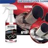 Automotive Uitlaatpijp Reiniger Spray 60ml Roestverwijderaar Exterieur Roest Reiniger Verwijderaar Auto Onderhoud Accessoires