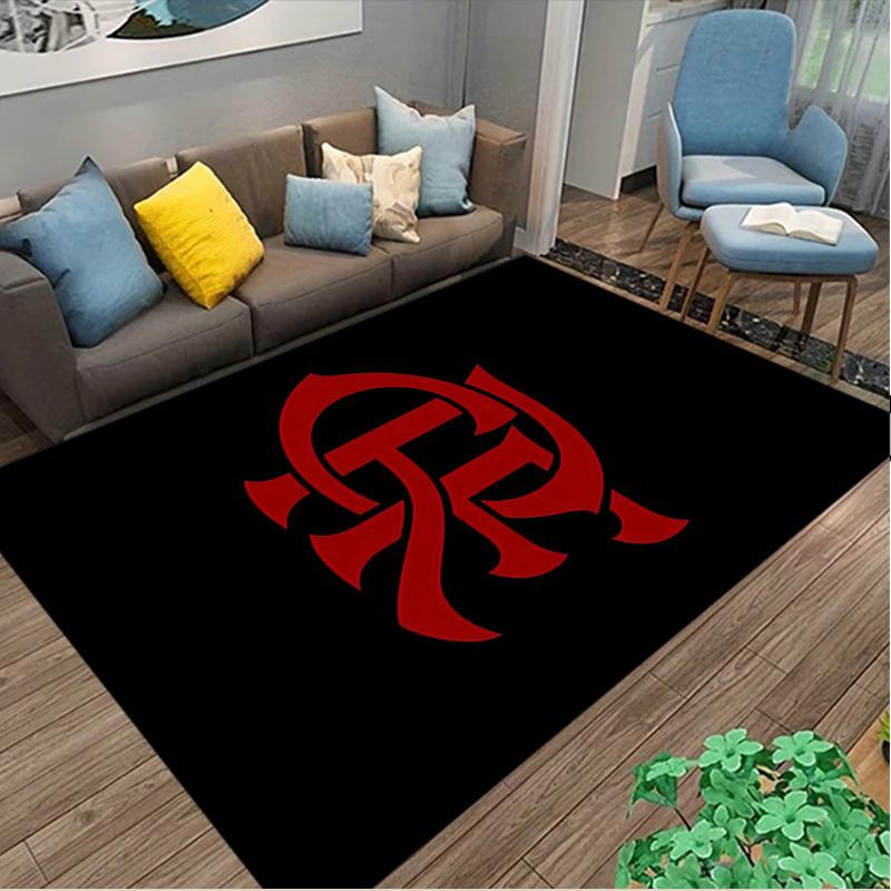 1pc Office Carpet, Rangers FC Chair Rug, Living Room Printed Area Rug, Home Chair Floor Mat
