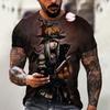 Halloween Witch Cat Pumpkin Graphic Polo Shirt, Casual Top