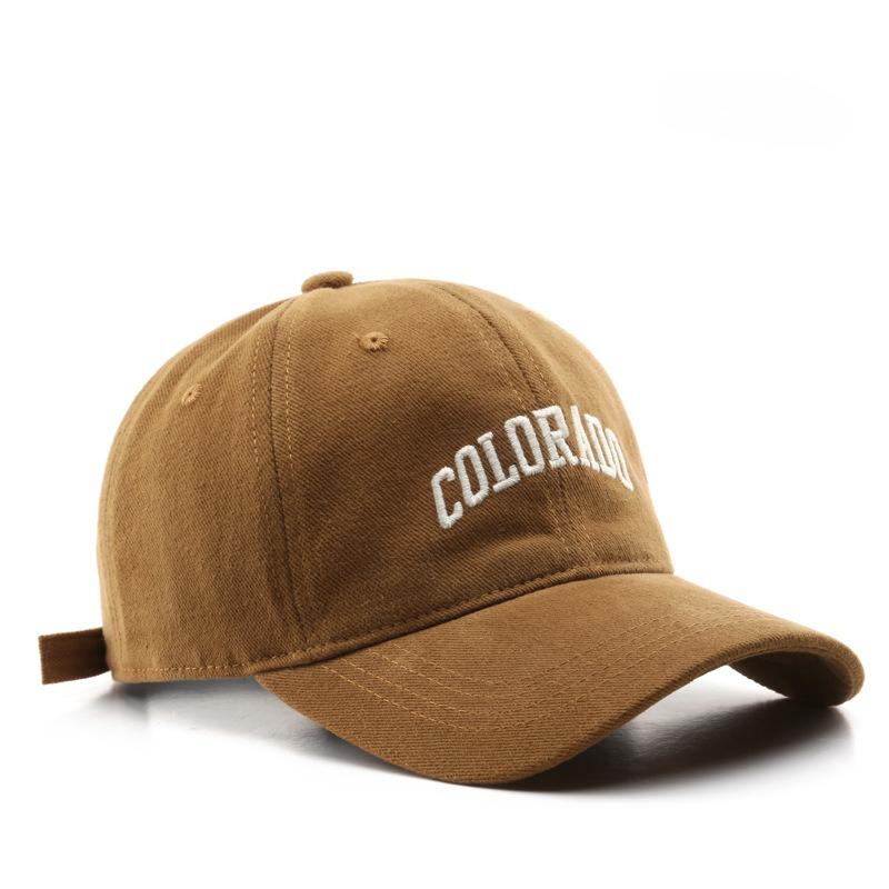Japanese women's fashion popular retro letter embroidered cap outdoor sports travel shade baseball cap