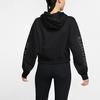 Nike Air Hoodie Fleece BB Cropped Casual Pullover Sweatshirt Women Tops Black CJ3083-010