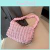 Winter Fashionable Bubble Diamond Grid Underarm Bag Female 2023 Trendy Street Style Shoulder Bag