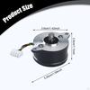 Extruder Motor Easy To Install Portable 3D Printer Parts Circular Stepper Replacement