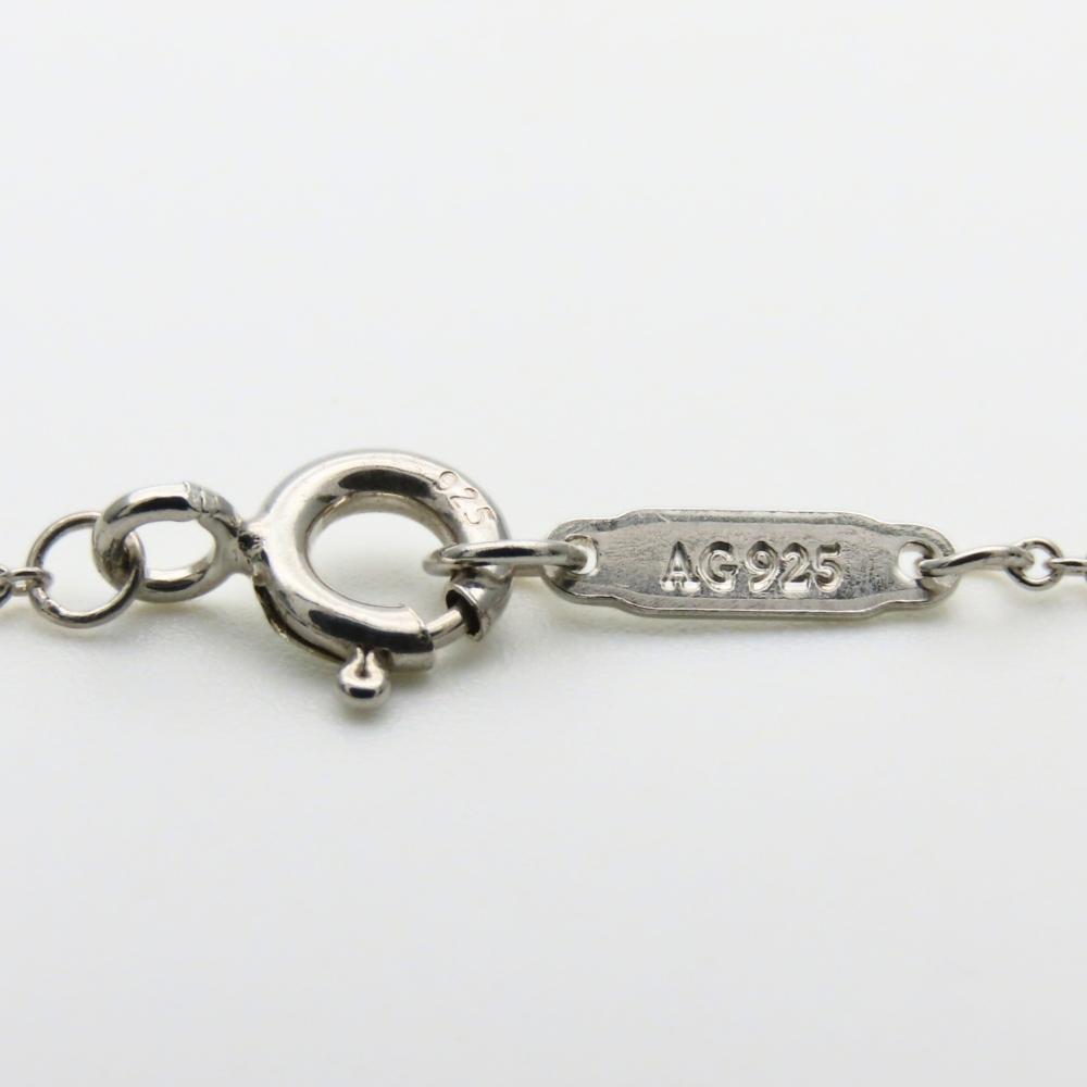 Použité TIFFANY&Co. Náhrdelník 1837 kroužků Stříbro925 3,7g Stříbrný přívěsek