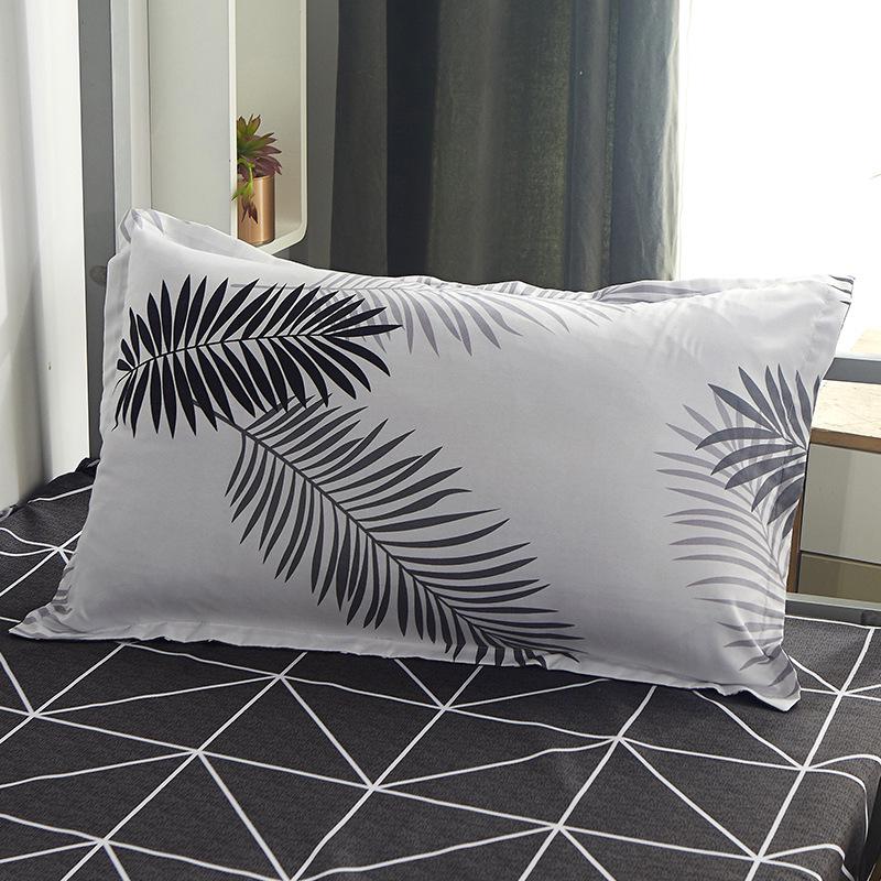 Thickened 48x74cm Pillowcase for Men and Women - Single Piece Cover for Dormitory