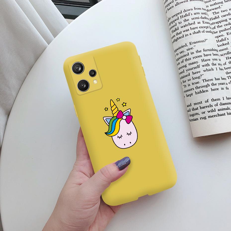 For Realme 9 2022 Case Cute Cat Cartoon Painted Soft Silicon Phone Back Cover For Realme 9 4G Cases Fundas RMX3521 Realme9 Coque