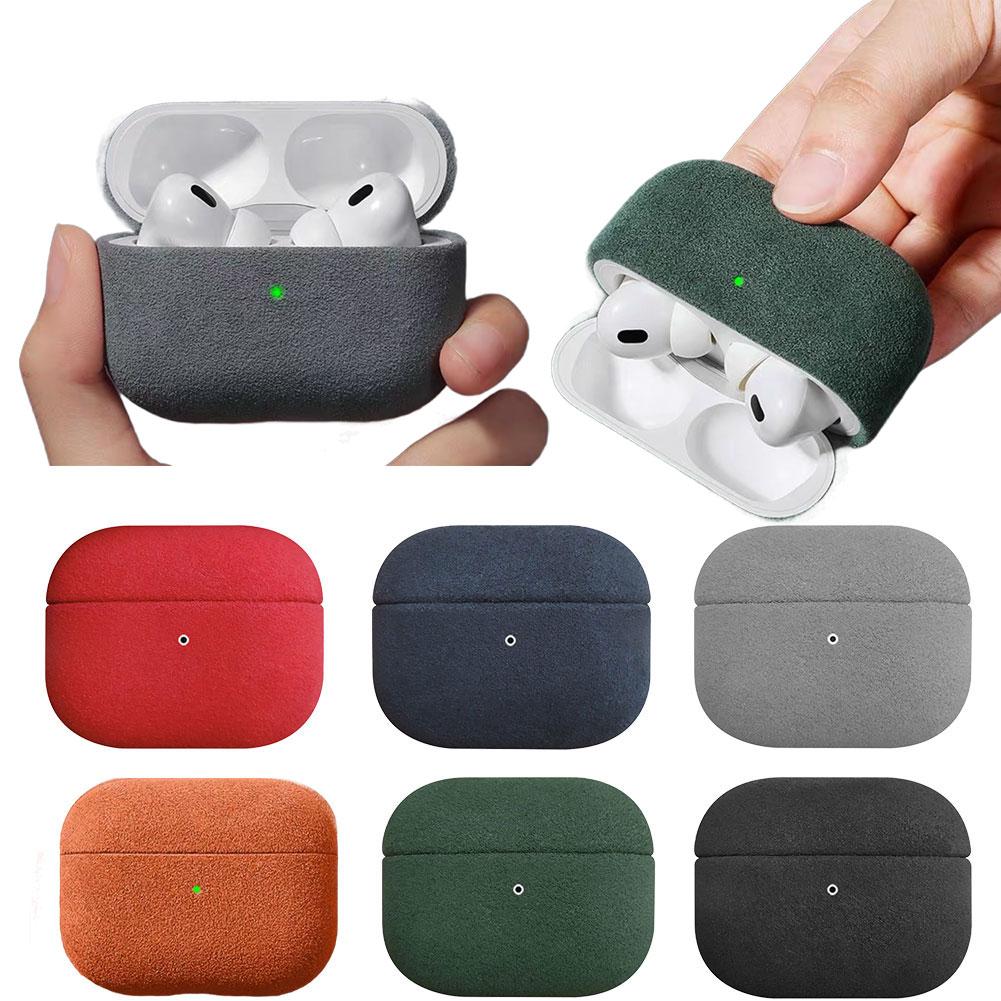 Upgrade Case for AirPods Pro 3 Soft Suede Texture Protective Case Compatible with Apple Airpods Pro 3rd Wireless Charging