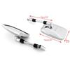 Rectangle 10MM Rear View Mirrors For Suzuki VS600 VS750 VS800 VL800 VZ800 VL1500