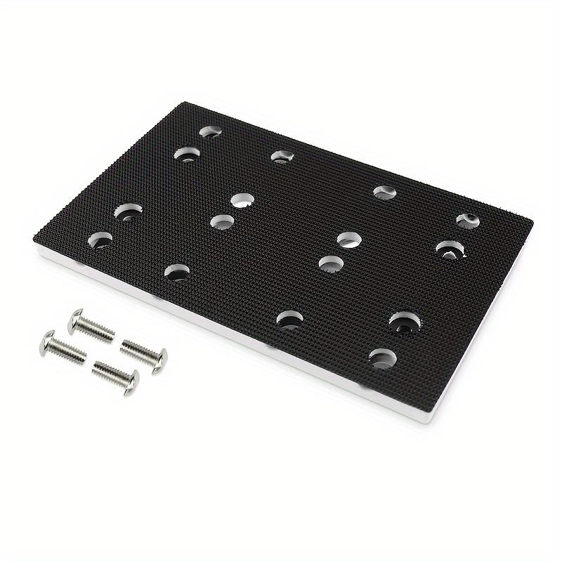 

1 шт. Шлифовальная подошва 130x80 мм Шлифовальная подошва 12 отверстий Сменный квадратный полировальный диск Опорная пластина Совместима с RTS 400 REQ 1pc