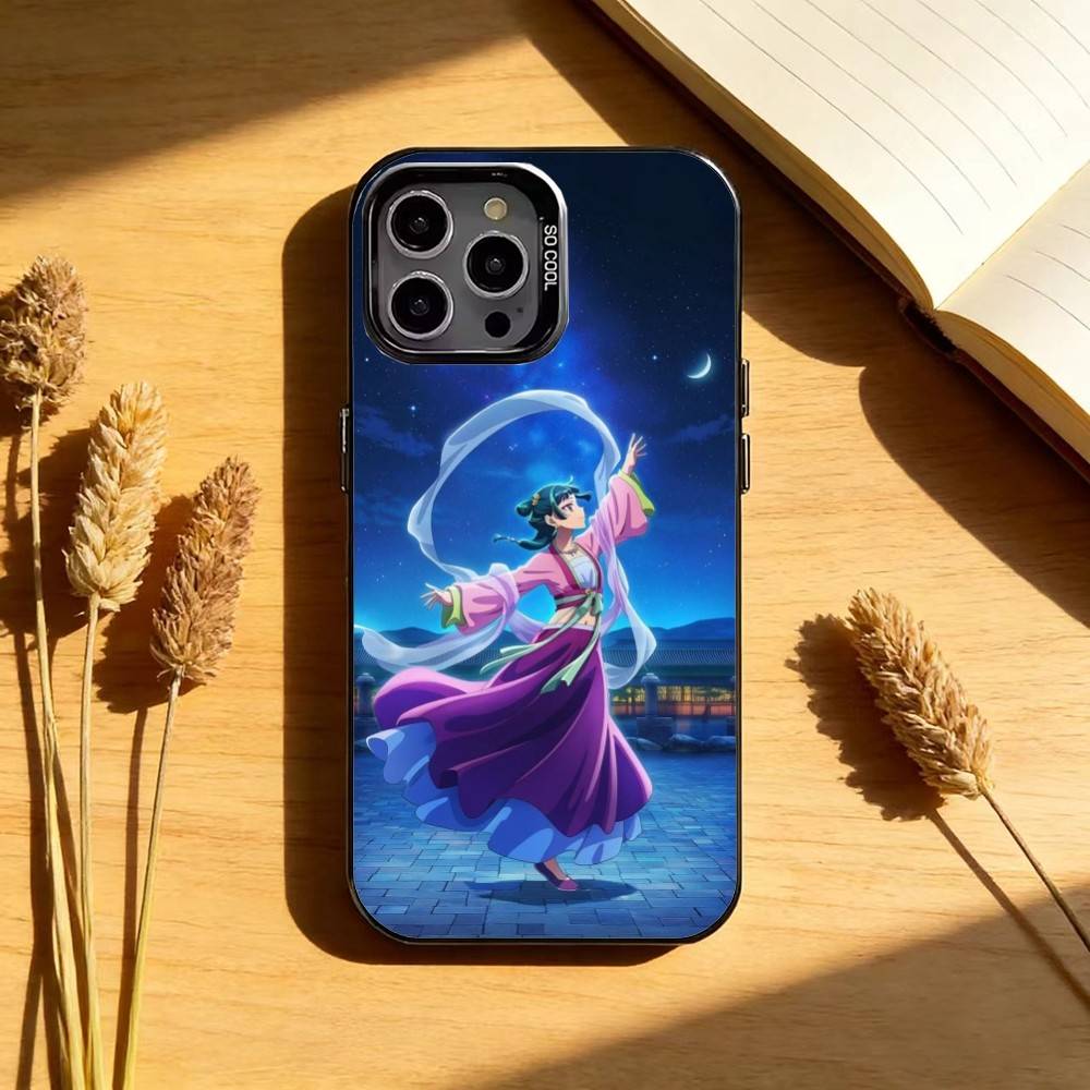 

The Apothecary Diaries Maomao Black Candy silver phone case Phone Case For iPhone17,16,15,14,13,12,11 Plus,Pro Max iPhone12PRO
