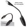 Rechargeable Book Mini 7 Led Level 3 Warm Cold White Flexible Clip-on Night On Reading