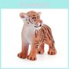 Childrens Tiger Animal Figurine Pvc Static Model For Learning And Decoration