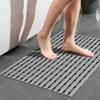 Waterproof Anti-slip Bathroom Mat - Washable Shower Foot Pad for Hotel, Bathtub, and Sauna Room.