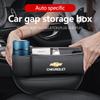 High-quality Leather Car Seat Gap Storage Box Cup Holder Auto Interiors For Chevrolet Equinox Tahoe Trailblazer  Impala Sonic