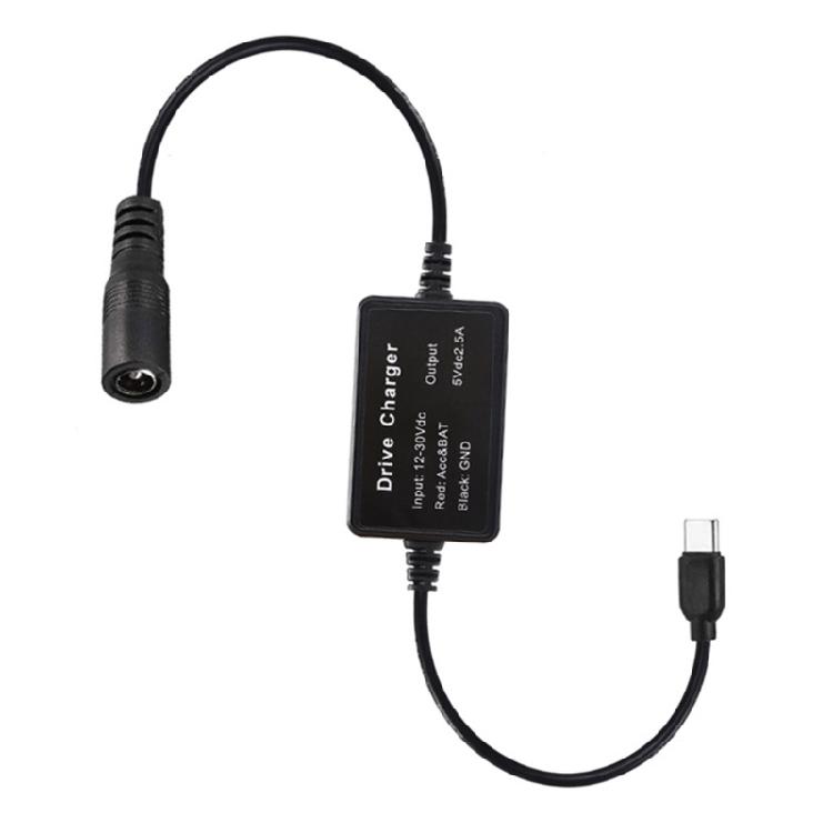 

Flexible PVC DC5.5x2.1mm To USB C Power Cable For Dashboard Camera Routers Security Camera USB C Step Down Converter Wire 1