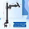 Adjustable 21.5/23.8/24/27 Inch Monitor Stand: Retractable, Rotating, Height Adjustable