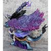 STPSM (Shop) 26cm One Piece Kaido Statue Figure - New World Four Emperor Kaido Battle Stance Model Toy Decoration, PVC Pirates of the Beast Governor A