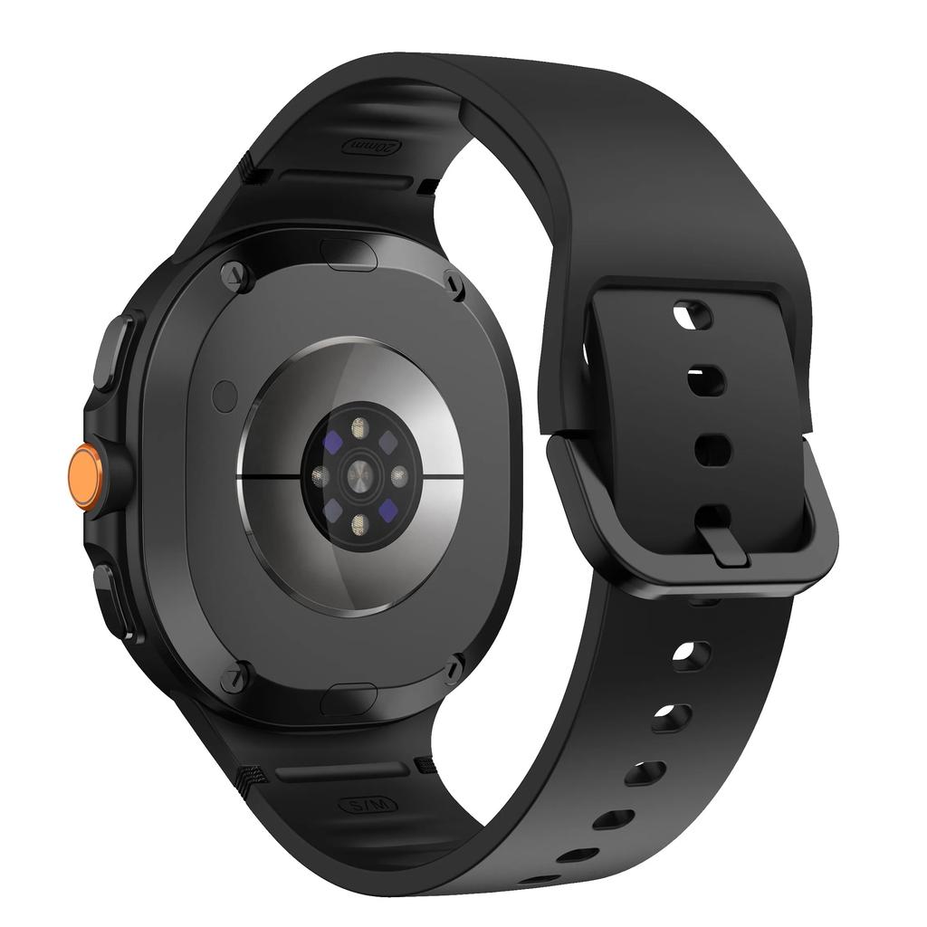 Sport Silicone Band For Samsung Galaxy Watch 8 Classic 46mm Strap For Samsung Watch8 44mm 40mm Wristband Bracelet Accessories
