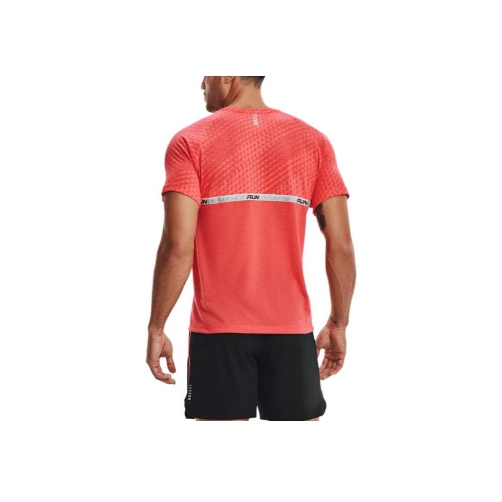 Under Armour Breathable Casual Sports T-Shirt Men Tops Red 1361473-690