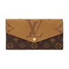 Louis Vuitton Sarah Wallet Brown Monogram Reverse Canvas Women Wallets M80726