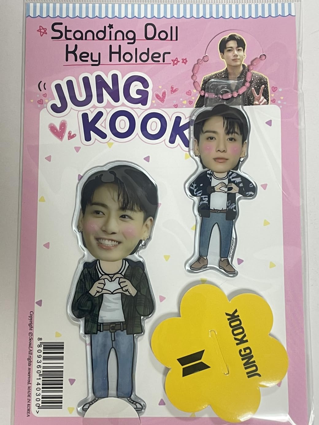 

Jungkook Goods Acrylic Stand Standing Doll Set (JUNGKOOK 2) [Item]