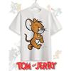 European Sizes Men'S Tom and Jerry T-Shirt | Funny Graphic Tee, Short Sleeve, All-season