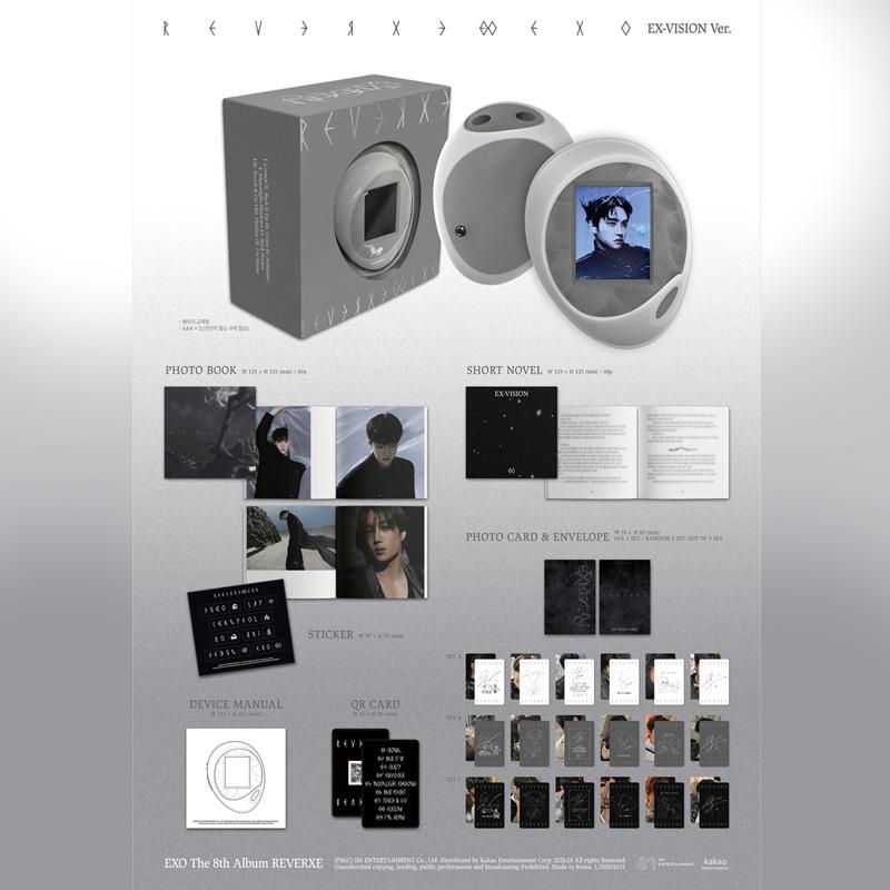 EXO 8. Vollalbum [REVERXE] (EX-VISION Ver.) (Intelligentes Album)